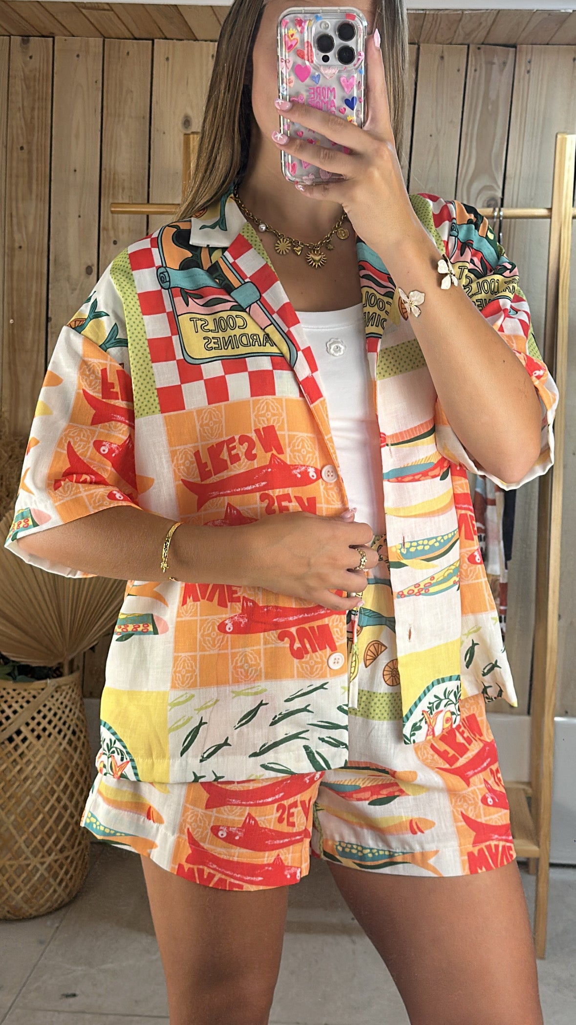 Chemise courte summer