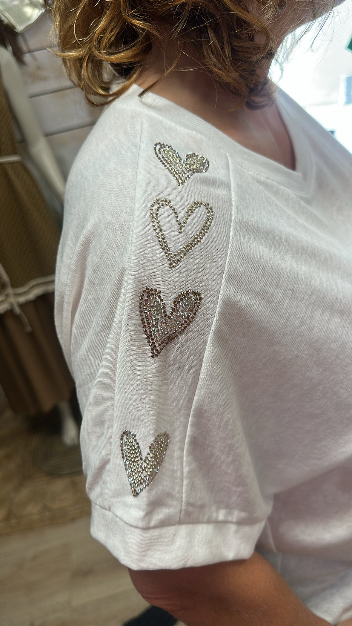 Tshir coton coeur
