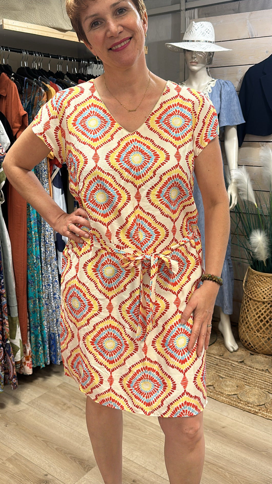 Robe géométrique