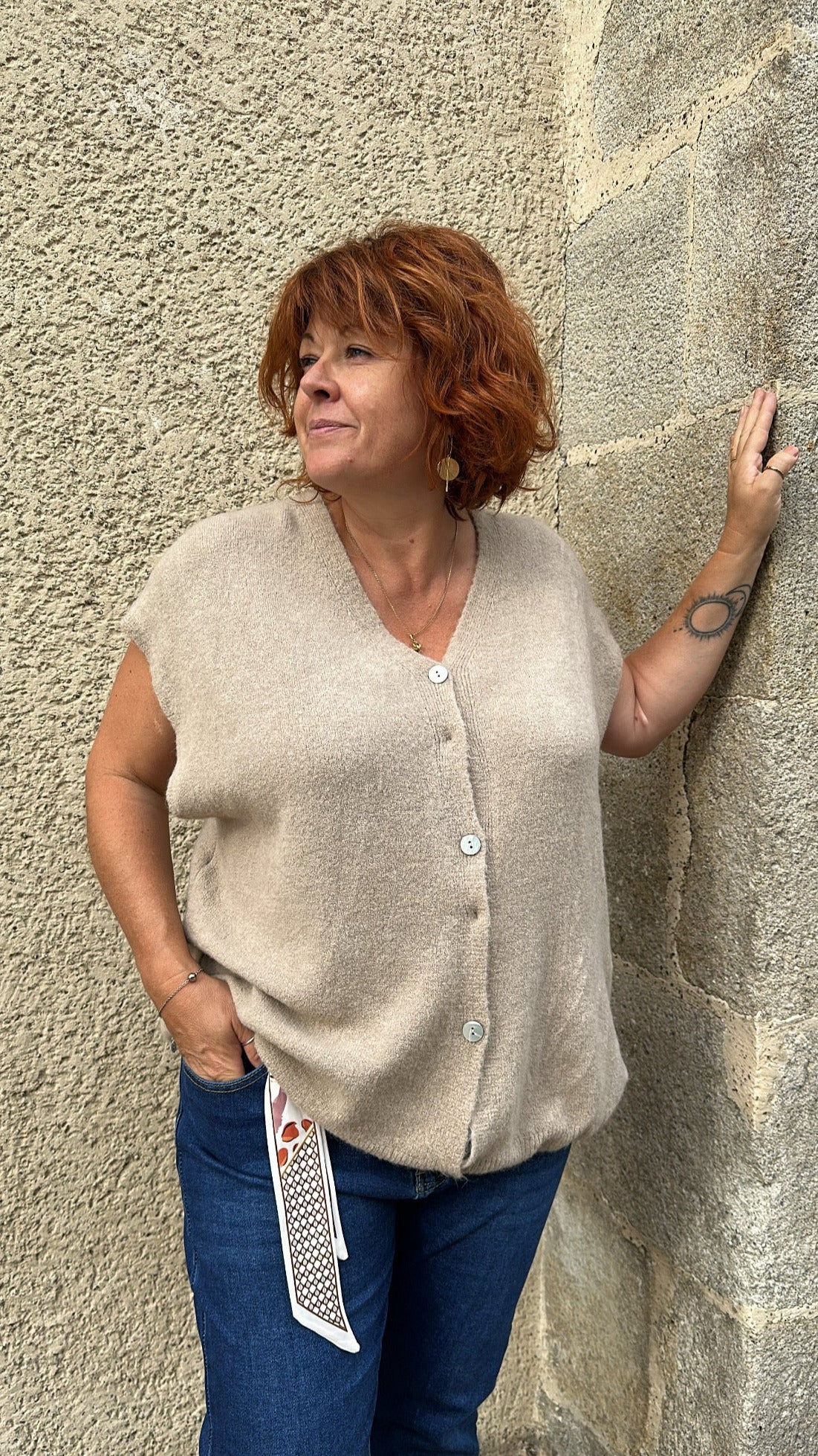 Gilet sansmanches grandes tailles