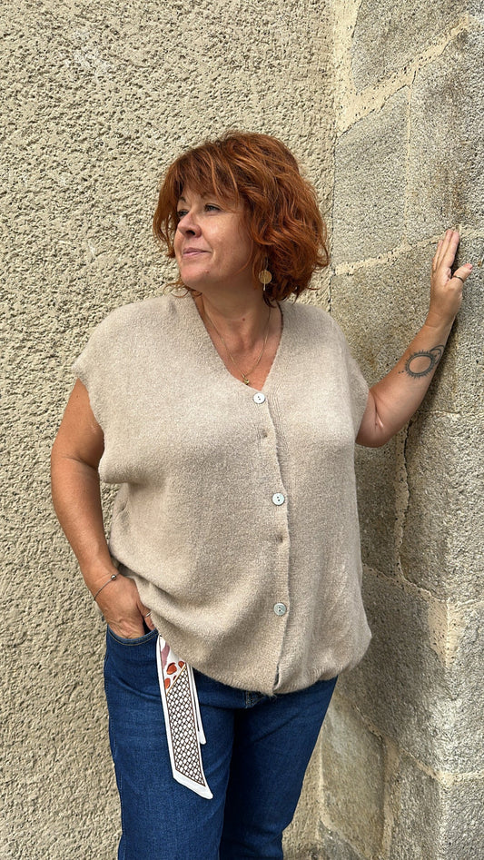 Gilet sansmanches grandes tailles