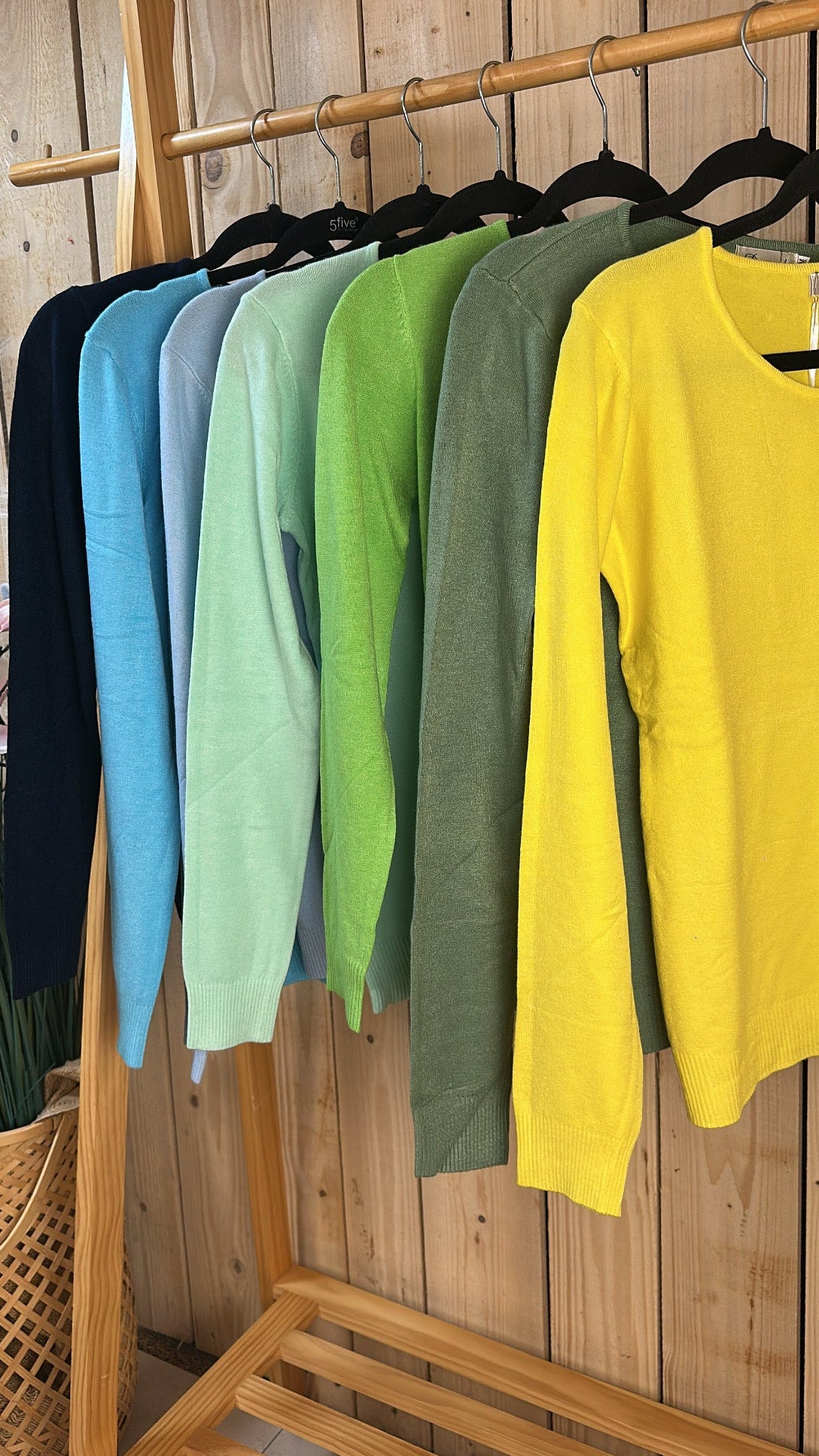 Pull classique en viscose