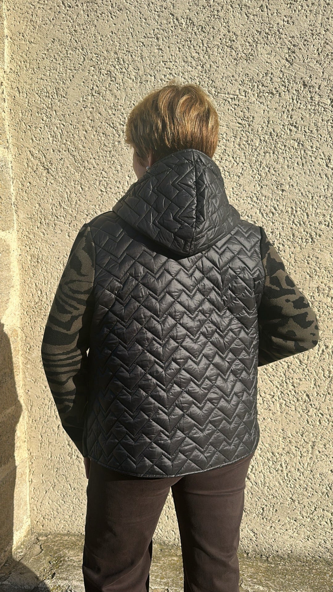 Veste bi matière