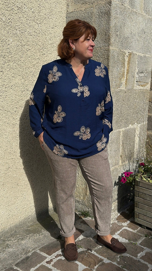 Chemise grande taille