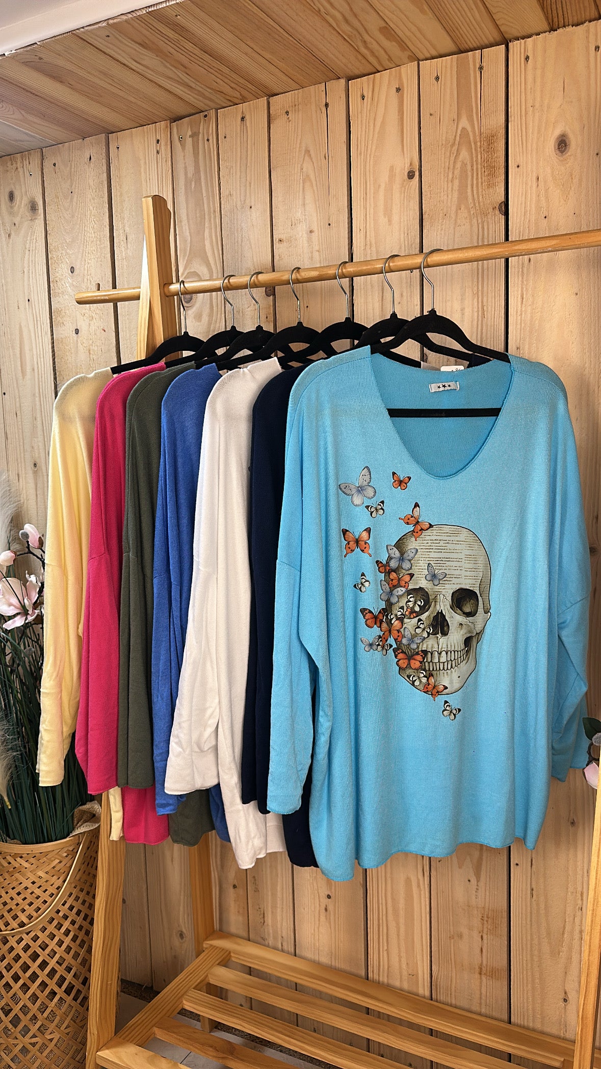T-shirt squelette