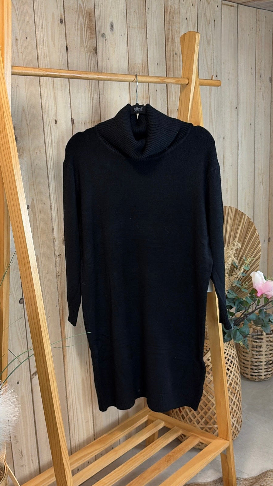 Robe pull noire