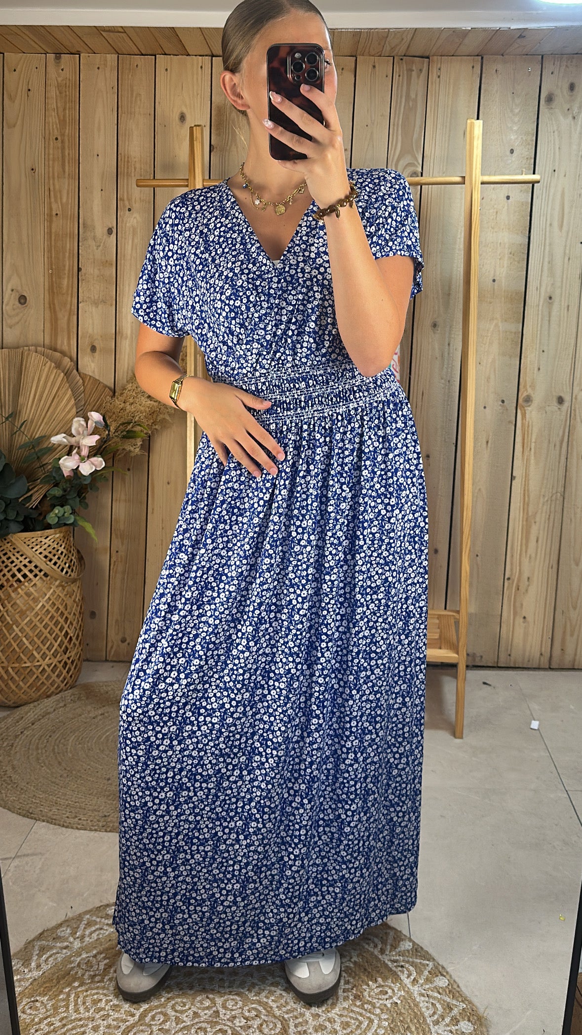 Robe bohème fleuri