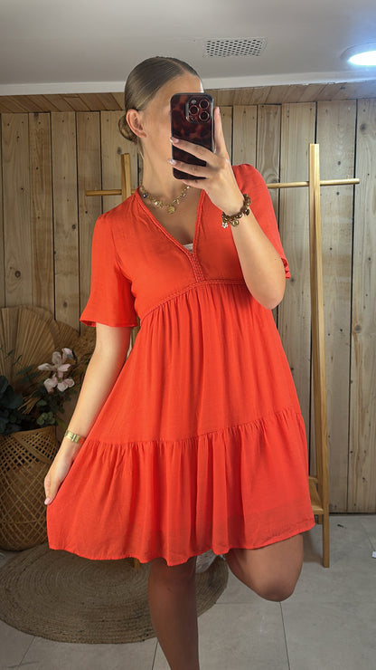 Robe courte bohème