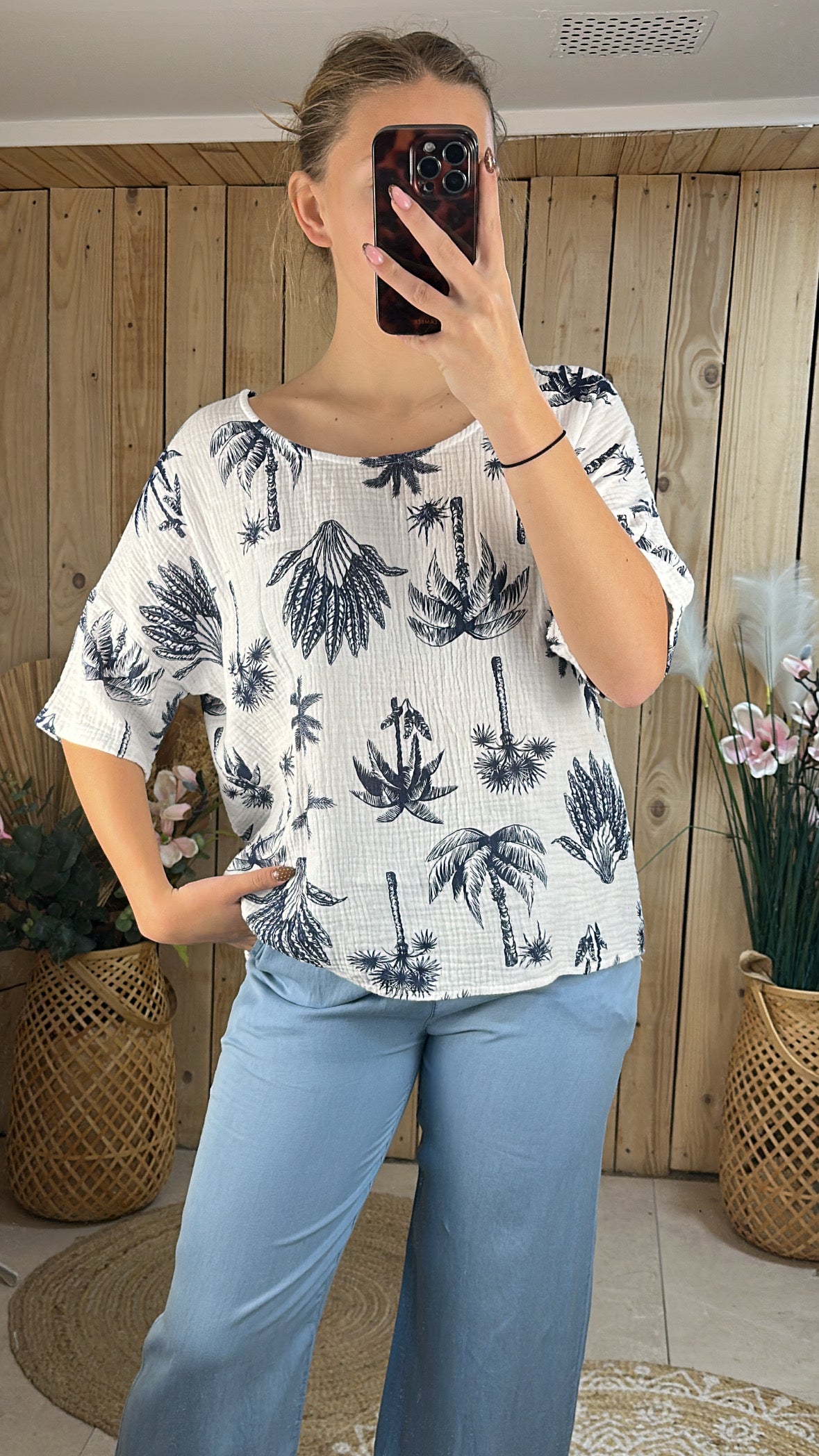 T-Shirt palmier