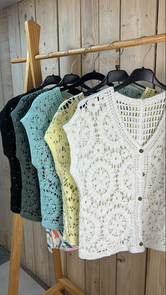 Gilet crochet