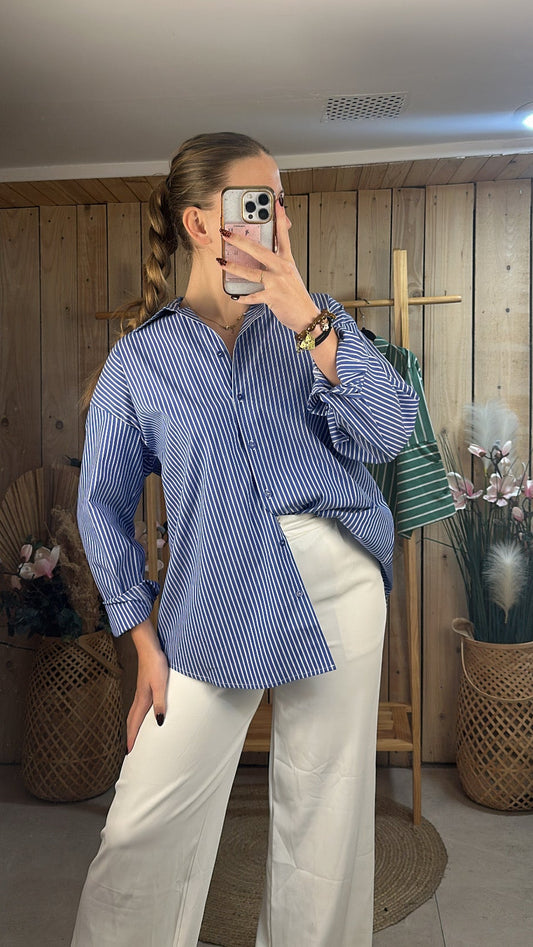 Chemise à rayures