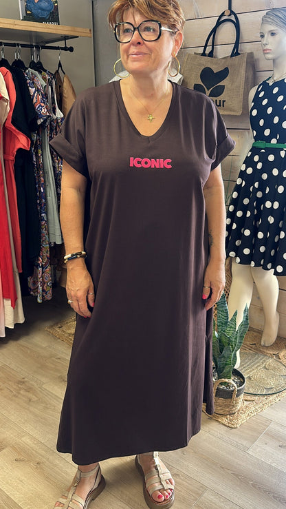 Robe grande taille "ICONIC"