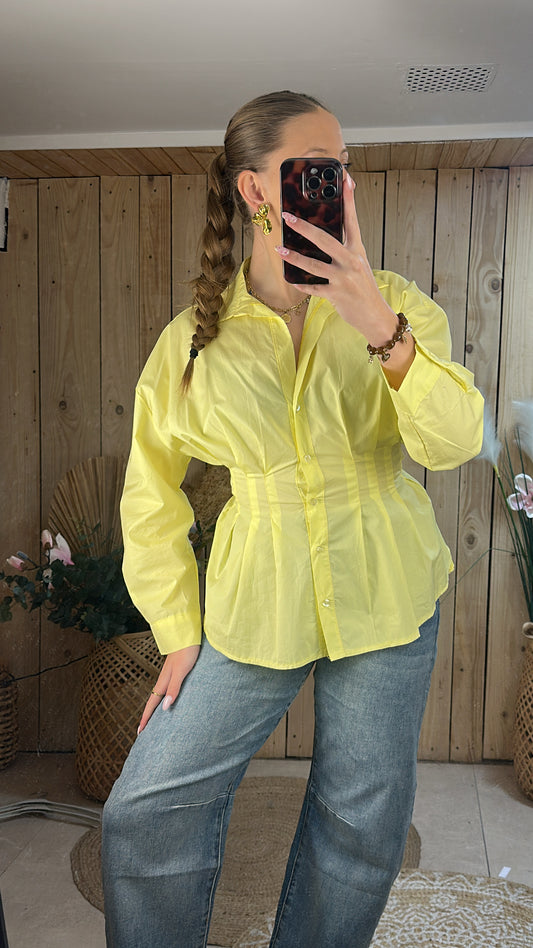 Chemisier cintré à la taille