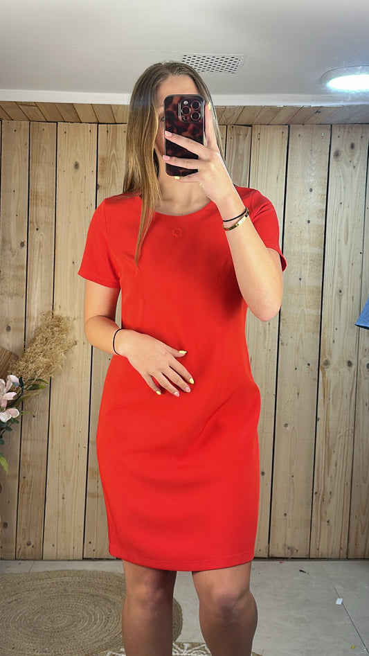 Robe rouge hippocampe