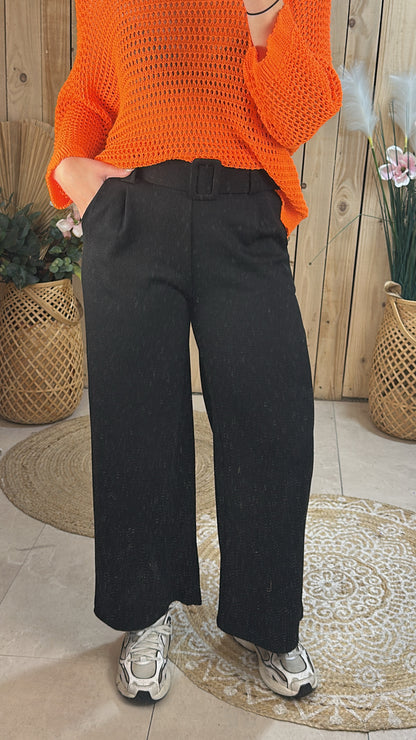 Pantalon fluide avec ceinture