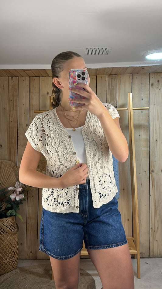 Gilet crochet