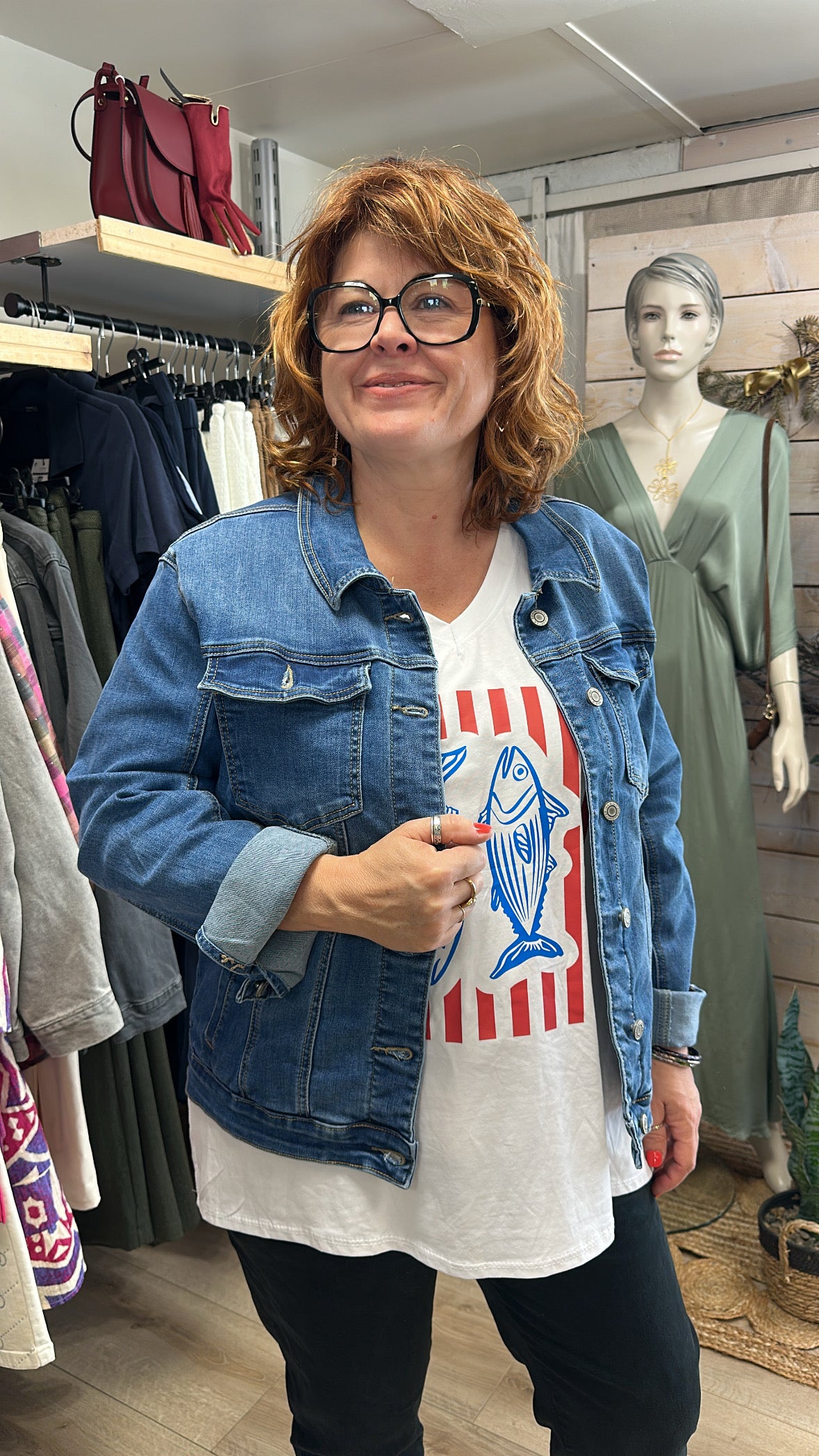 Veste en jean