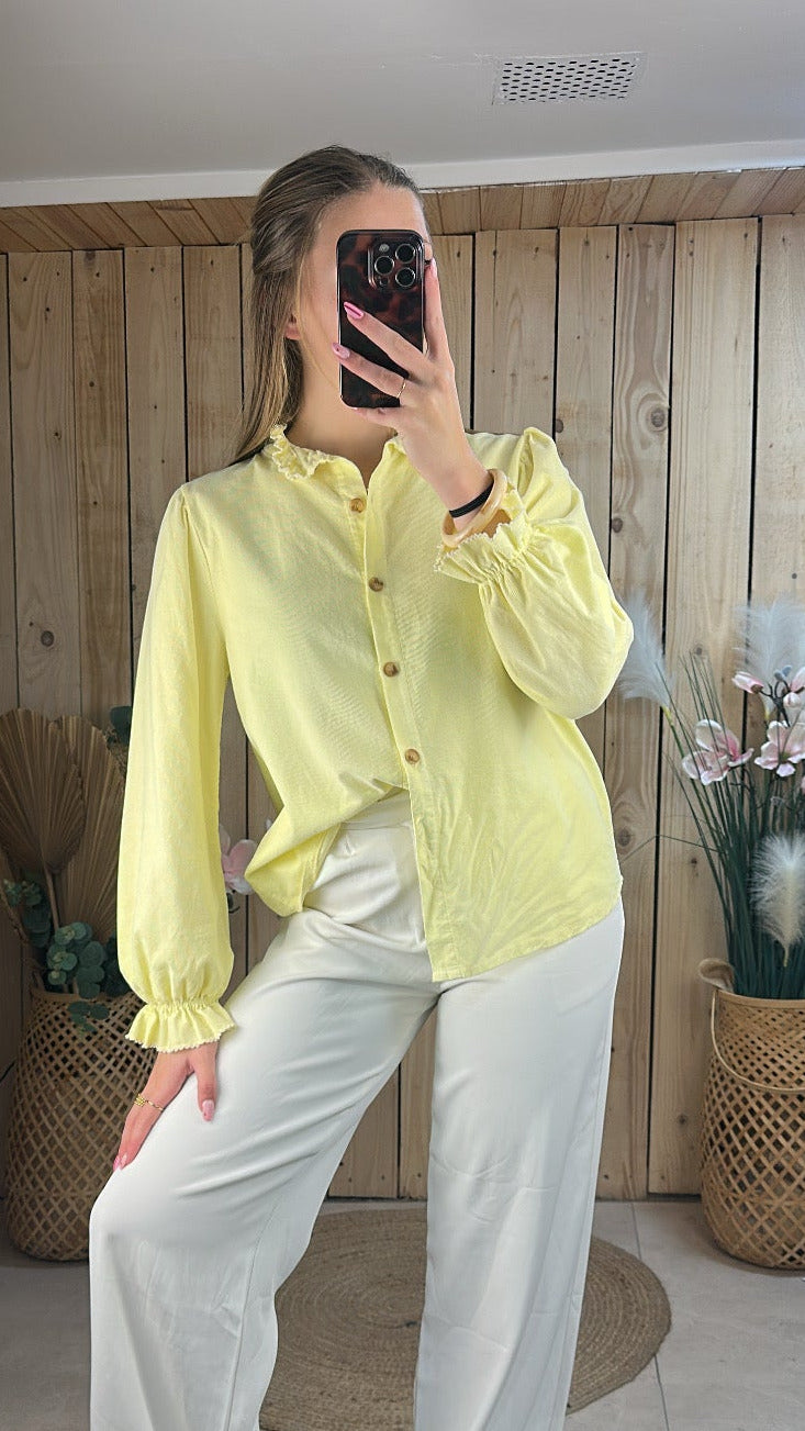 Chemisier jaune