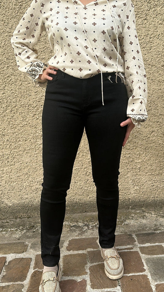 Jean slim noir