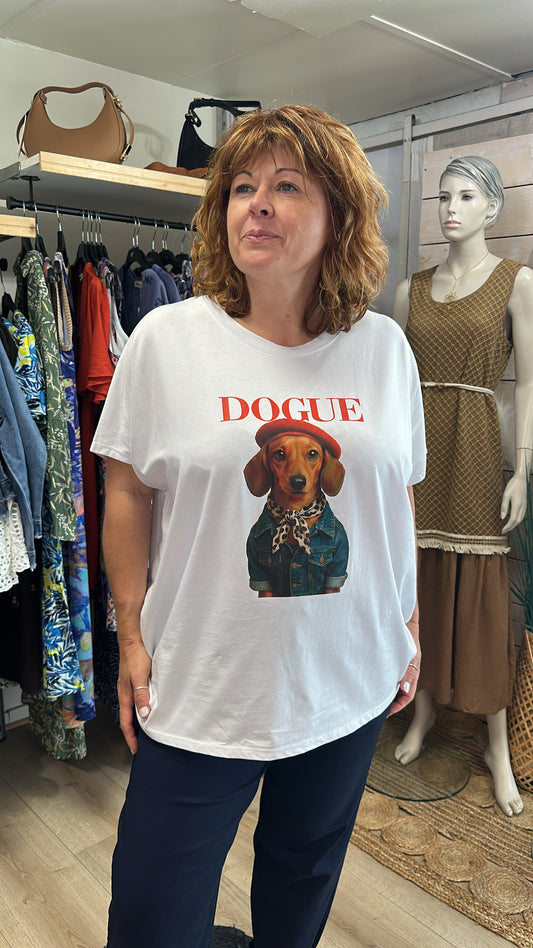T-shirt " dogue "