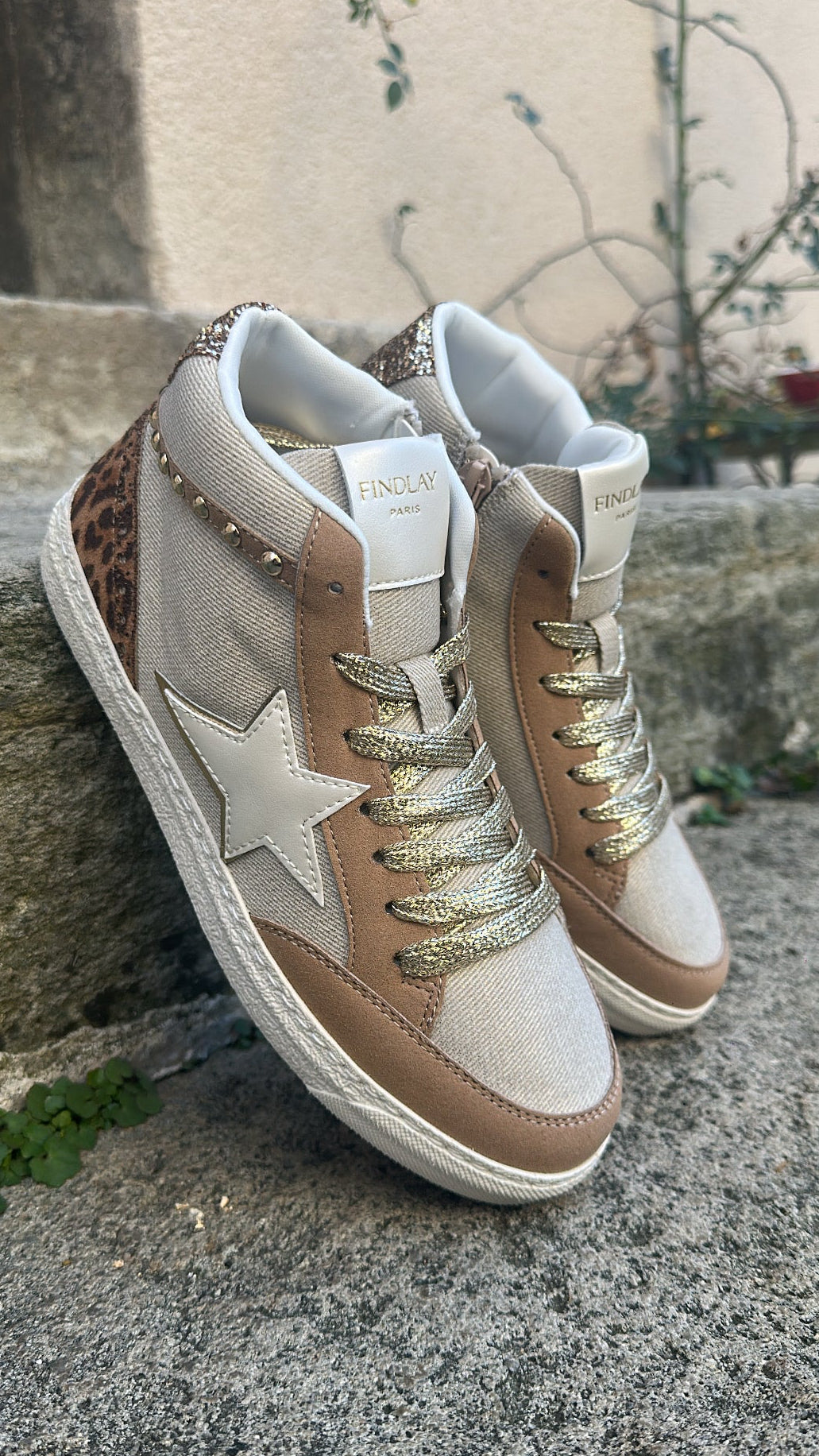 Baskets beige