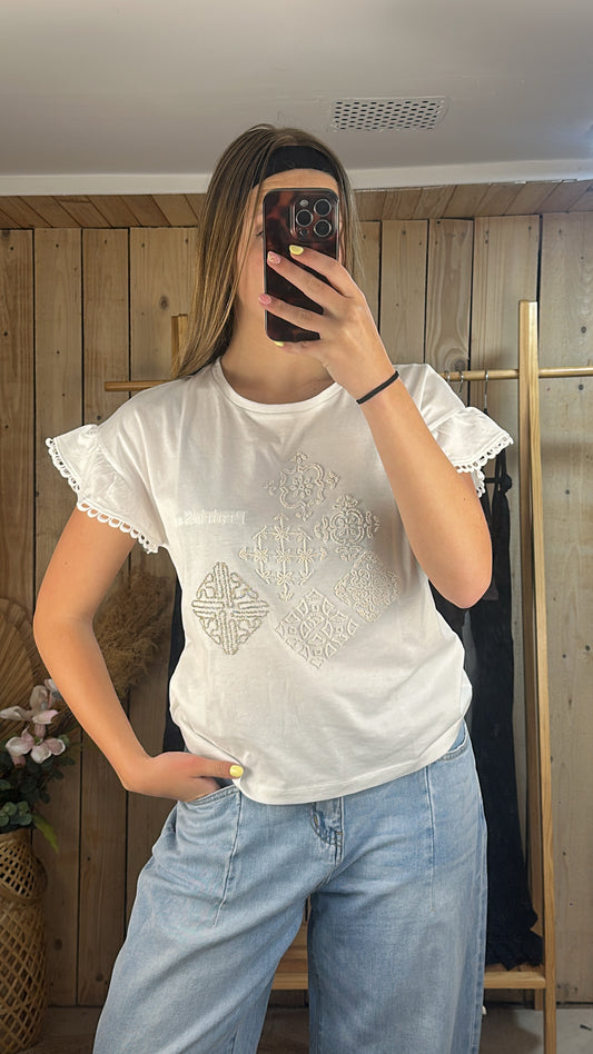 T-Shirt blanc élégant