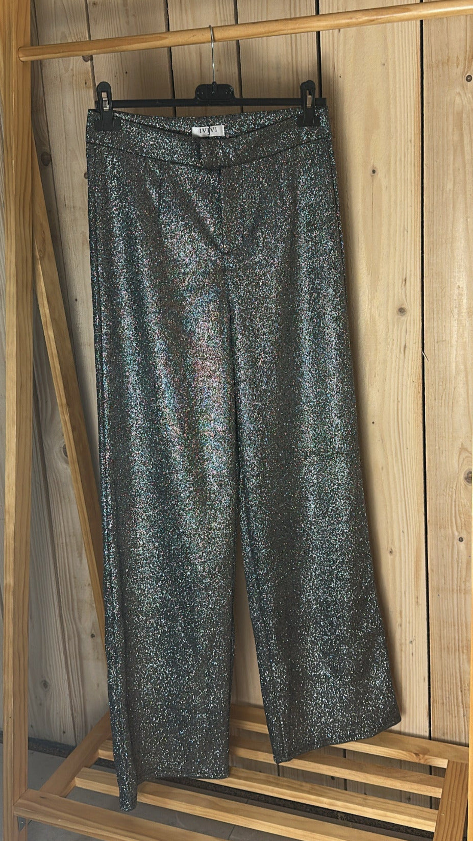 Pantalon argenté
