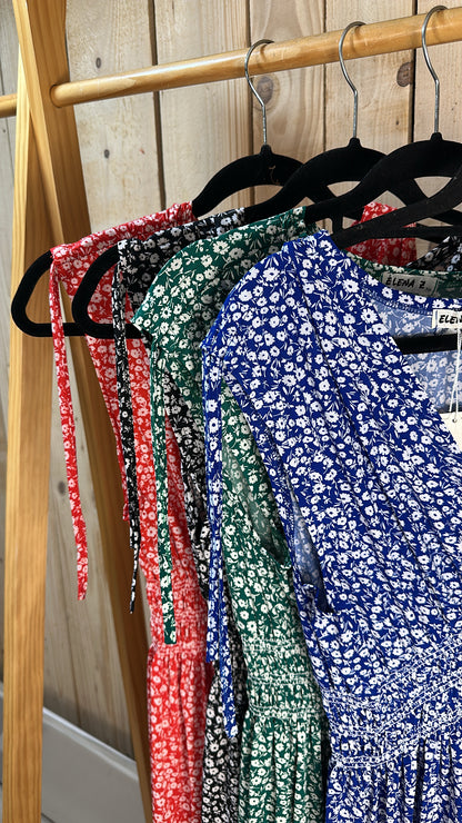 Robe courte fleuri maillot de bain