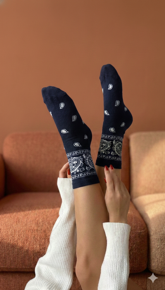 Chausettes " bandana "