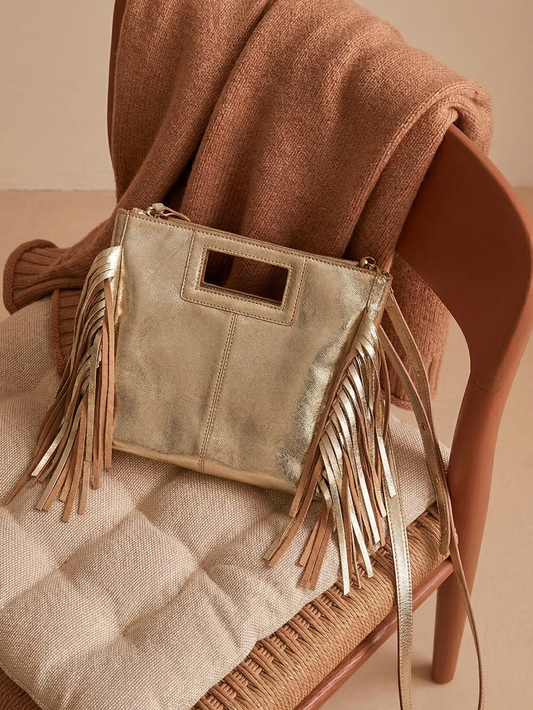 Sac frange bronze