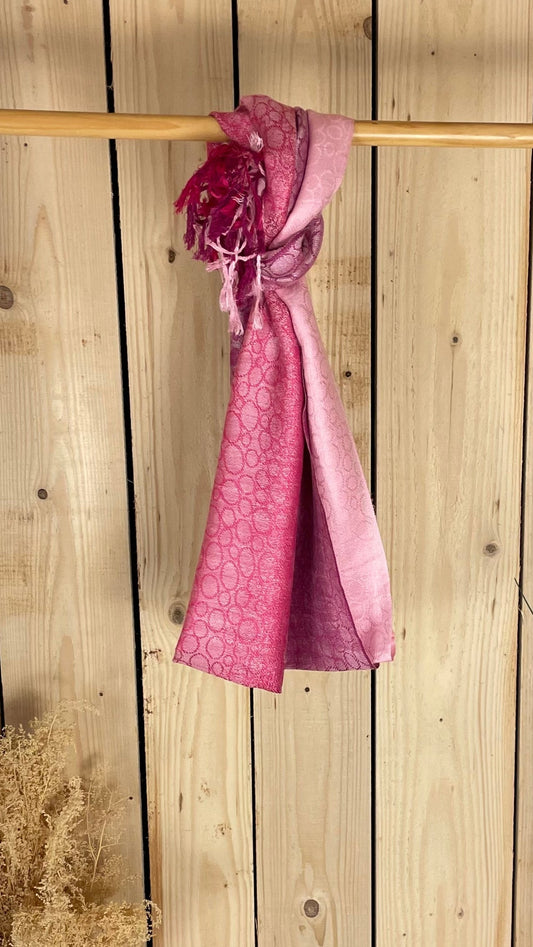 Foulard rose